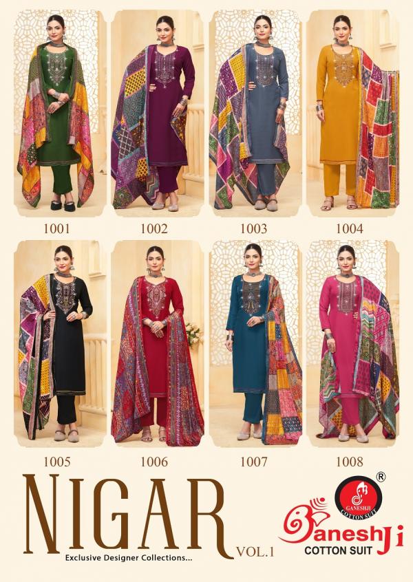 Ganeshji Nigar Vol-01 – Dress Material